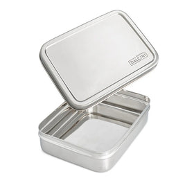 DALCINI STAINLESS STEEL BISTRO BOX AND LITTLE SNACKER SET
