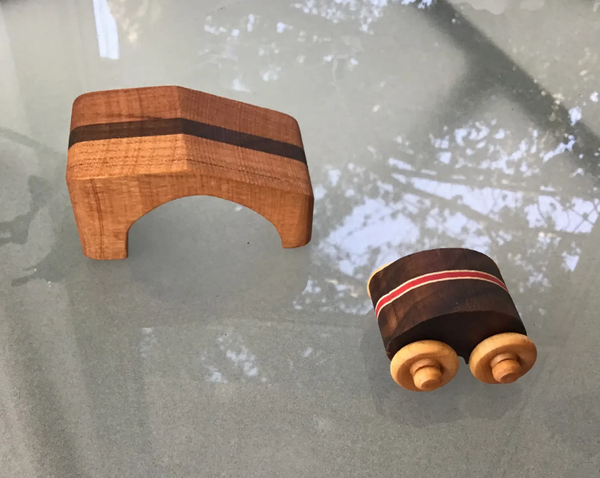 Handmade Wooden Mini Flipsy Set
