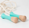 Handcrafted Jump Rope with Wooden Handles